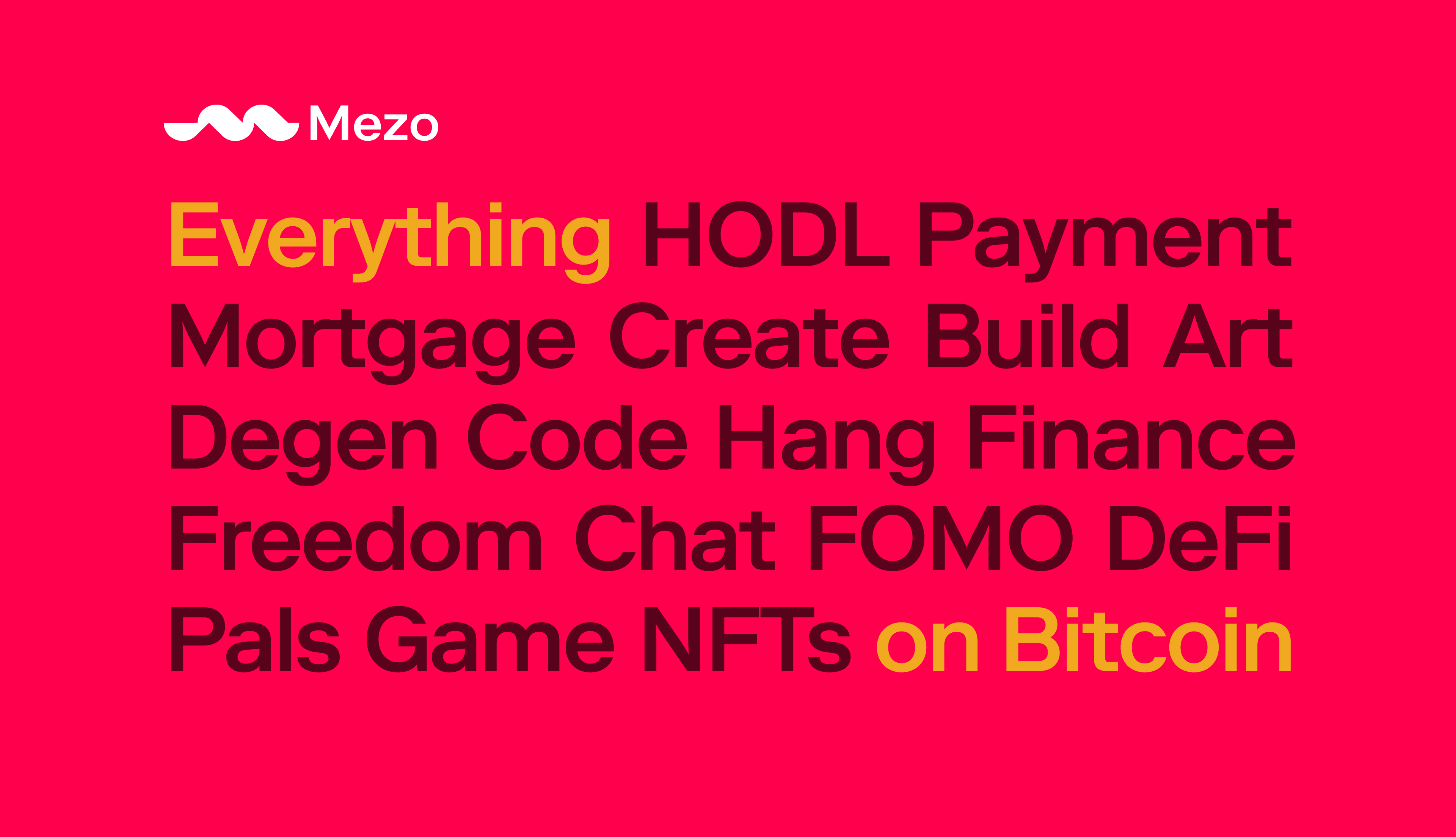 Introducing Mezo