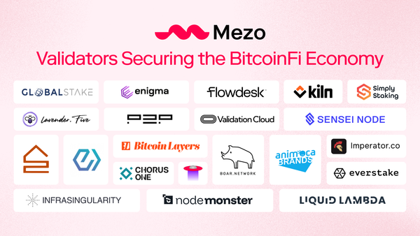 Twenty-One for 21: Mezo's Mainnet Validators
