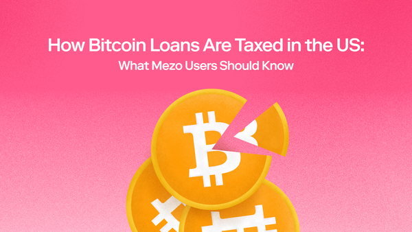 How Bitcoin Loans Are Taxed in the US: What Mezo Users Should Know