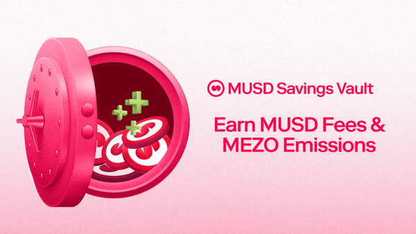 Earn Stablecoin Yield with the MUSD Savings Vault